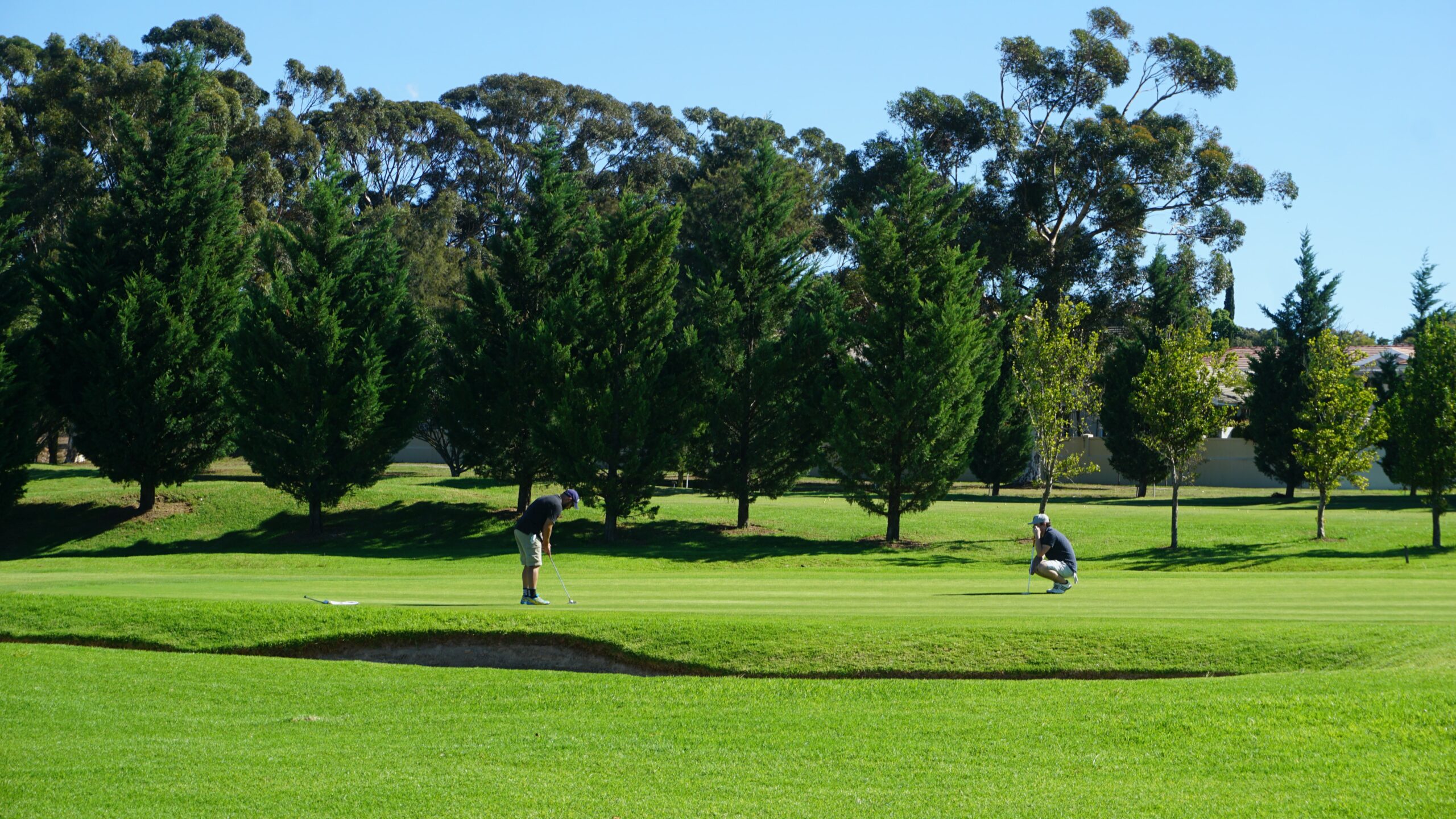 Golfing